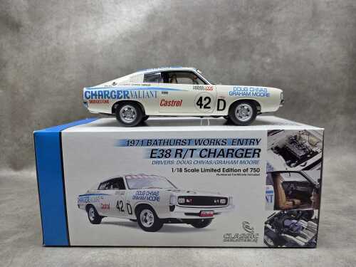 Classic Carlectables 1971 Bathurst Works Entry Chrysler E38 R/T Charger