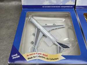 Two Gemini Jets Boeing 747 model planes - 2