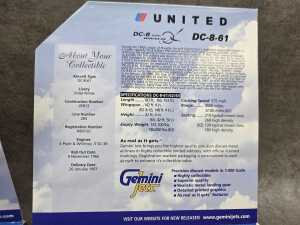Two Gemini Jets model planes - 5