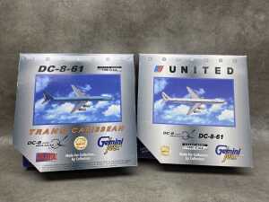 Two Gemini Jets model planes - 6