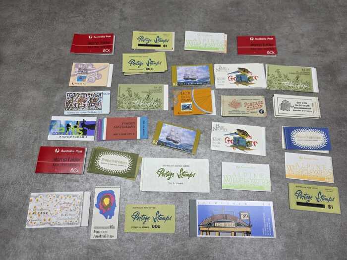 Australia Post booklets of stamps