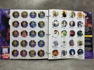 The Star Wars Trilogy 1996 Tazo collector album - 2