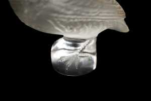 Lalique France crystal 'Perdrix' figure - 4