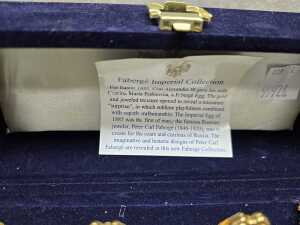Faberge set of four place card stands - 5