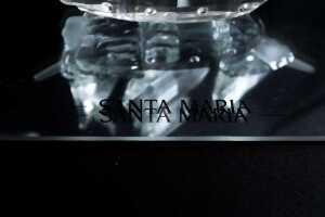 Swarovski 'Santa Maria' ship crystal figure - 4