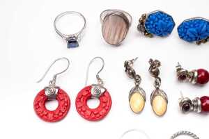 A collection of jewellery in sterling silver - 2