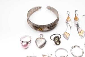 A collection of jewellery in sterling silver - 2