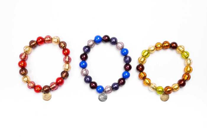 Three Il Murano de Francesco bracelets