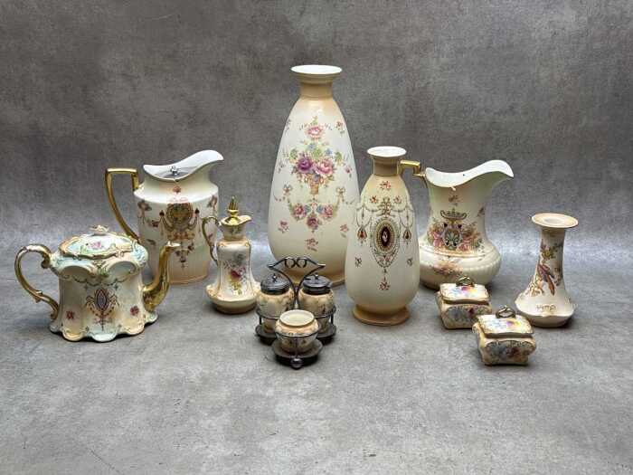 Antique English porcelain blush ware