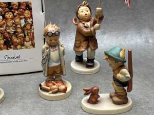 Five Goebel Hummel porcelain figures - 3