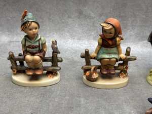 Five Goebel Hummel porcelain figures - 3