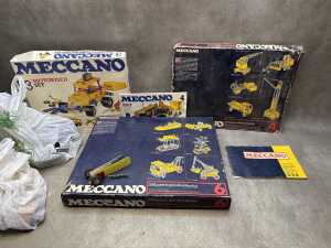 Three Meccano sets and assorted pieces - 2