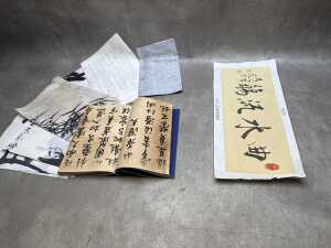 Seven unmounted Chinese calligraphy - 3