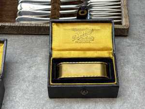 Silver and gold-plated tableware, including antique cutlery - 2
