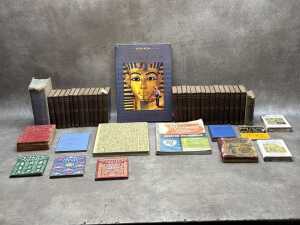 Books, including Charles Dickens