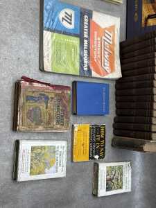 Books, including Charles Dickens - 5
