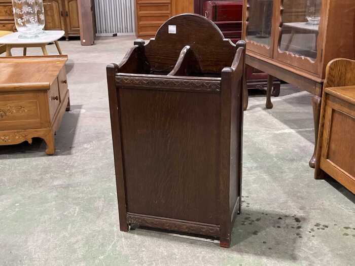 Oak umbrella stand