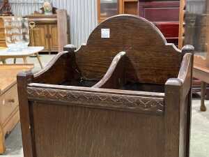 Oak umbrella stand - 2
