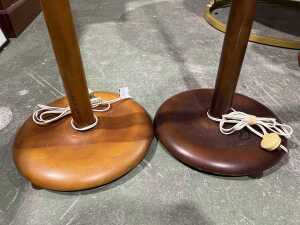Two standard lamps (no shades) - 2