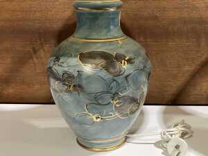 Two Australian studio pottery table lamps - 2