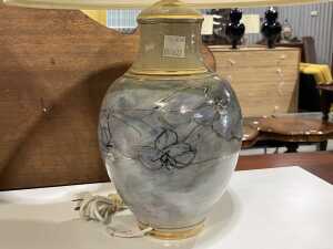 Two Australian studio pottery table lamps - 3