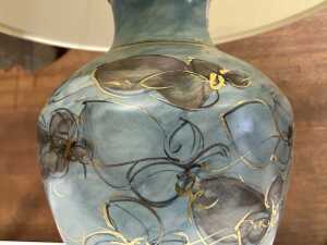 Two Australian studio pottery table lamps - 6