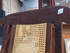Victorian walnut steamer deck chair - 3