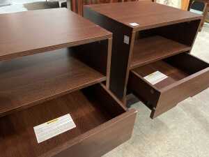 Pair of modern bedside tables - 3