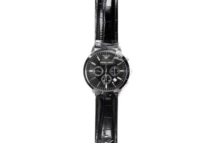 An Emporio Armani Chronograph quartz watch