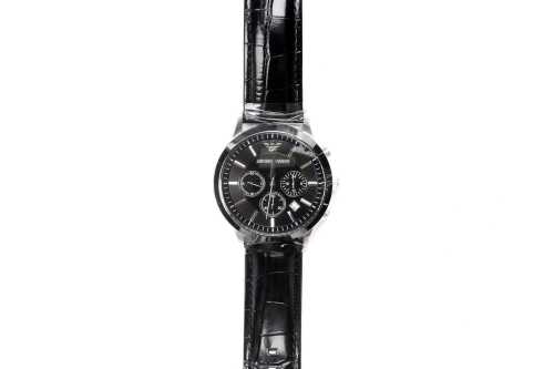 An Emporio Armani Chronograph quartz watch
