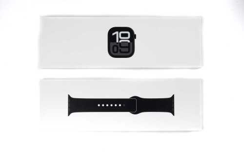 An Apple watch Series 10 and sports band