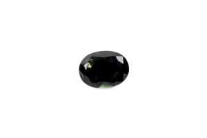 An oval Australian parti sapphire