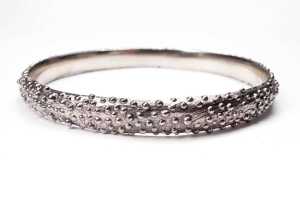 A Debra Fallowfield Kina sea urchin bangle in sterling silver - 2