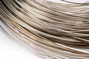 A large group of sterling silver jewellers wire - 3