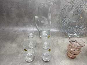 Retro glassware and servingware - 2