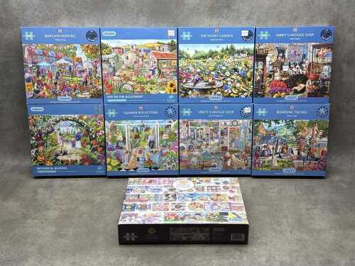 Ten Gibsons jigsaw puzzles