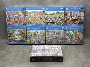 Ten Gibsons jigsaw puzzles