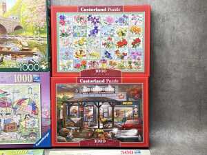Nine jigsaw puzzles including Ravensburger - 3