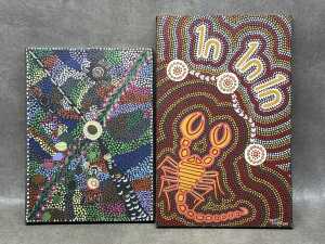 Indigenous Australian decorative items, including paintings - 2