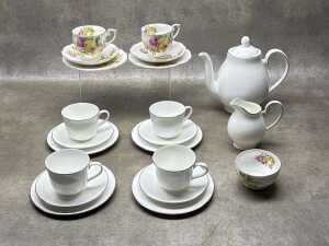 Assorted porcelain including Royal Doulton