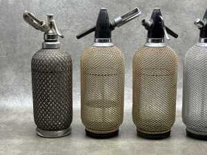 Five soda siphons - 2