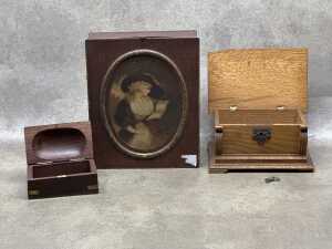 Seven assorted boxes, - 4