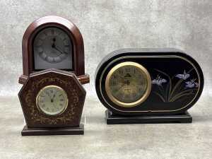 Assorted clocks including mantel clocks - 3