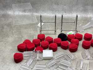 Assorted shopkeepers' retail display stands and boxes - 2