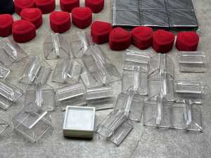Assorted shopkeepers' retail display stands and boxes - 5
