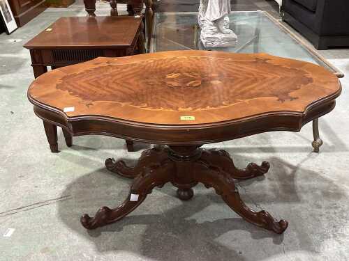 Victorian walnut table