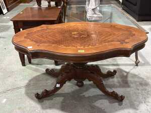 Victorian walnut table