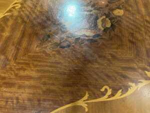 Victorian walnut table - 4