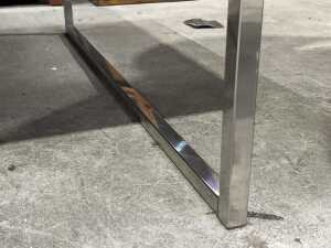 Modern timber coffee table - 3