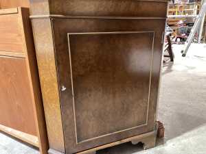 Georgian style corner display cabinet - 4